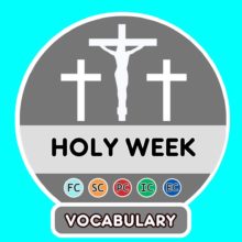 Holy Week French Vocabulary