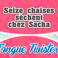 Seize chaises sèchent chez Sacha