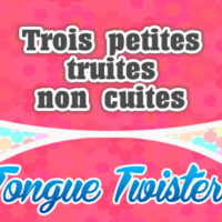 Trois petites truites non cuites