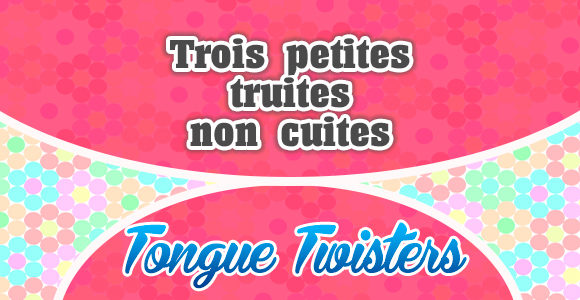 Trois petites truites non cuites