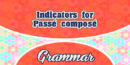 Indicators for Passé composé