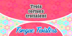 Trois tortues trottaient