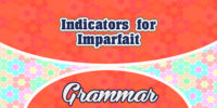 Indicators for imparfait