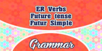 Sentences ER verbs Futur simple