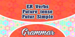 Sentences ER verbs Futur simple