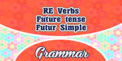 Sentences RE verbs Futur simple