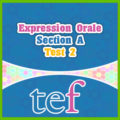 TEF Expression Orale Section A – test 2