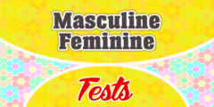 Masculine or feminine – Test 2