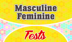 Masculine or feminine – Test 2