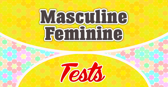 Masculine or feminine – Test