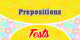 French prepositions test 1