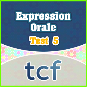 TCF Oral exam 1 (Tasks 1, 2 and 3)
