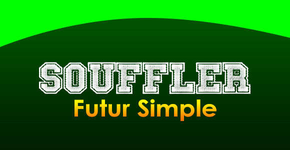 SOUFFLER Futur simple