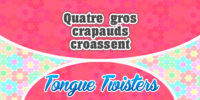 Quatre gros crapauds croassent