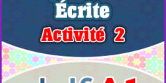 DELF A1 Compréhension écrite Exercice 2