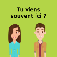 Tu viens souvent ici ?
