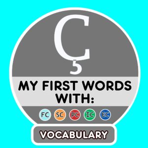 My First French Words with Ç