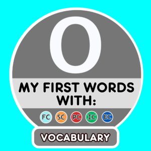 My First French Words with O