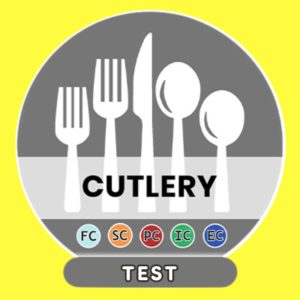 Utensils and cutlery French Test