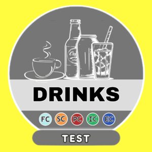The Drinks French test