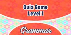 French Grammar Quiz Game Level 1
