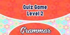 French Grammar Quiz Game Level 2