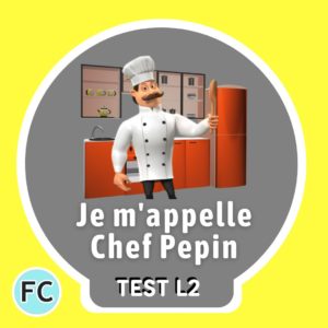 Je m’appelle Chef Pepin Test