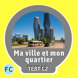 Ma ville et mon quartier Test