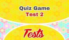 French Grammar Quiz Game Test 2