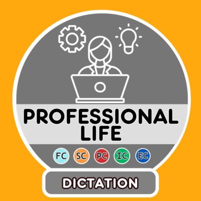 Professional life (words)