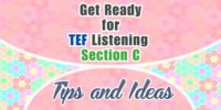 Get Ready for TEF Listening – Section C