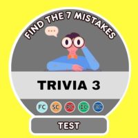 Find the 7 grammar mistakes Part 3 – Test