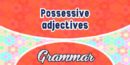 Possessive adjectives