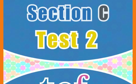 Section C Compréhension Orale - Test 2