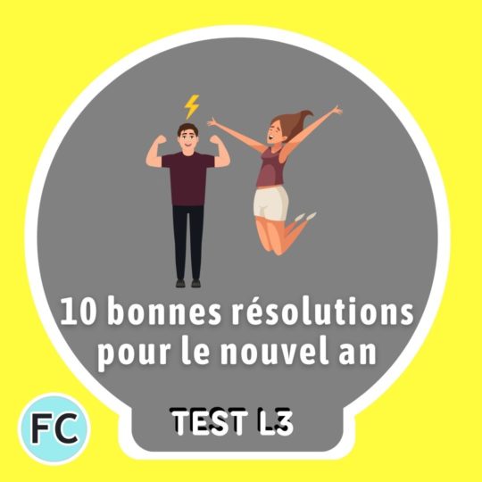 10 bonnes résolutions pour le nouvel an Test