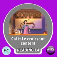 Bienvenue dans mon café: Le croissant content