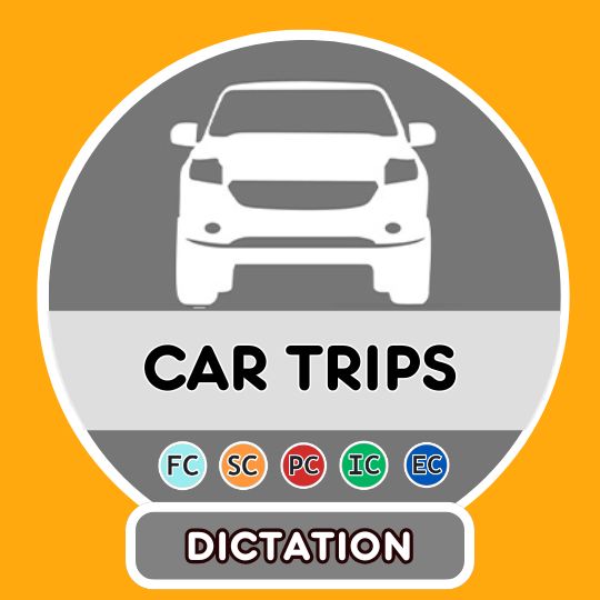 Car trips (words)