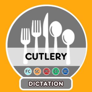 Utensils and cutlery (words) 