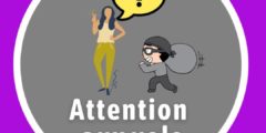 Attention aux vols