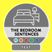 French Bedroom translation sentences Test