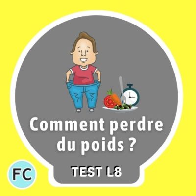 Comment perdre du poids ? Test