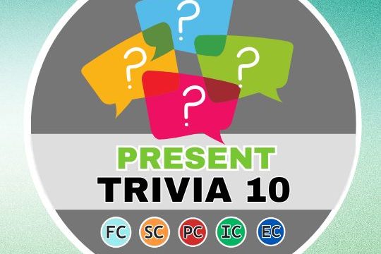 7 questions de conjugaison au Présent partie 10