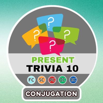 7 questions de conjugaison au Présent partie 10