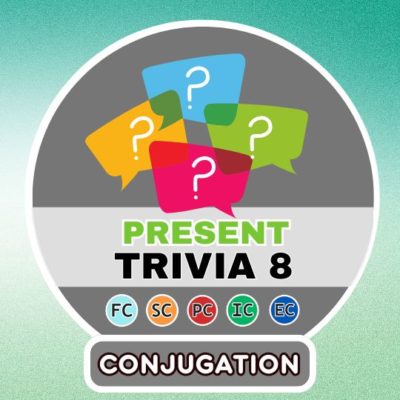 7 questions de conjugaison au Présent partie 8