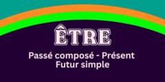 ÊTRE – Passé composé – Présent – Futur simple