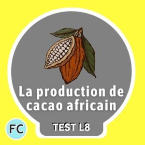 La production de cacao africain Test