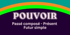 POUVOIR – Passé composé – Présent – Futur simple