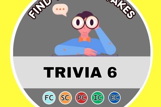 Find the 7 grammar mistakes Part 6 - Test