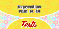 French expressions with to do (test)
