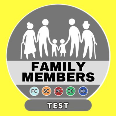 French Family members translation sentences Test